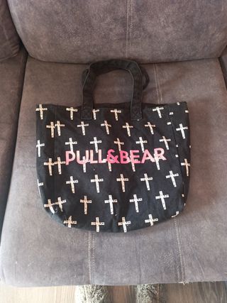 Bolso Tote Pull&Bear Cruz