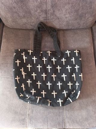 Bolso Tote Pull&Bear Cruz