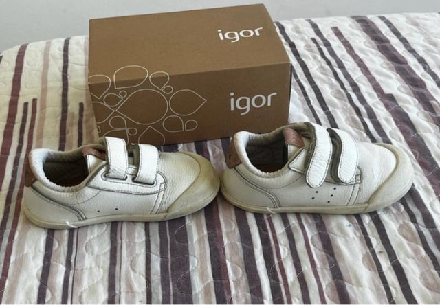 Deportivas Igor T24 Blancas Velcro