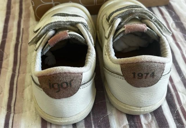 Deportivas Igor T24 Blancas Velcro
