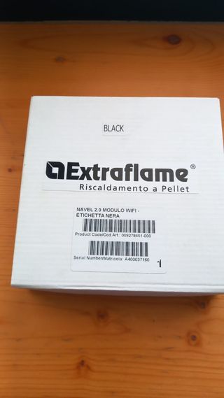 Extraflame Navel 2.0 Modulo WIFI Etichetta nera