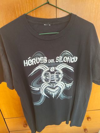 Camiseta Héroes del Silencio Negra