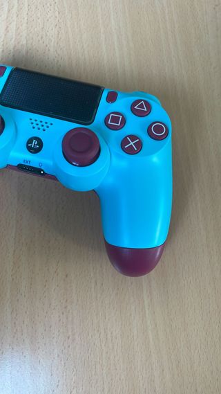 Lote 2 Mandos PS4, mando turquesa + mando verde 