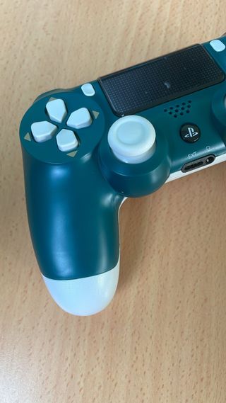 Lote 2 Mandos PS4, mando turquesa + mando verde 