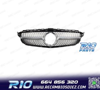 PARRILLA MERCEDES W205 18-21 LOOK AMG CROMO DIAMOND