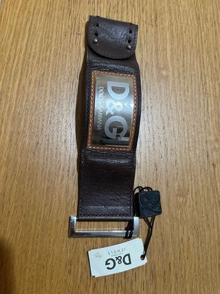 Pulsera D&G Dolce & Gabbana Marrón y Plata