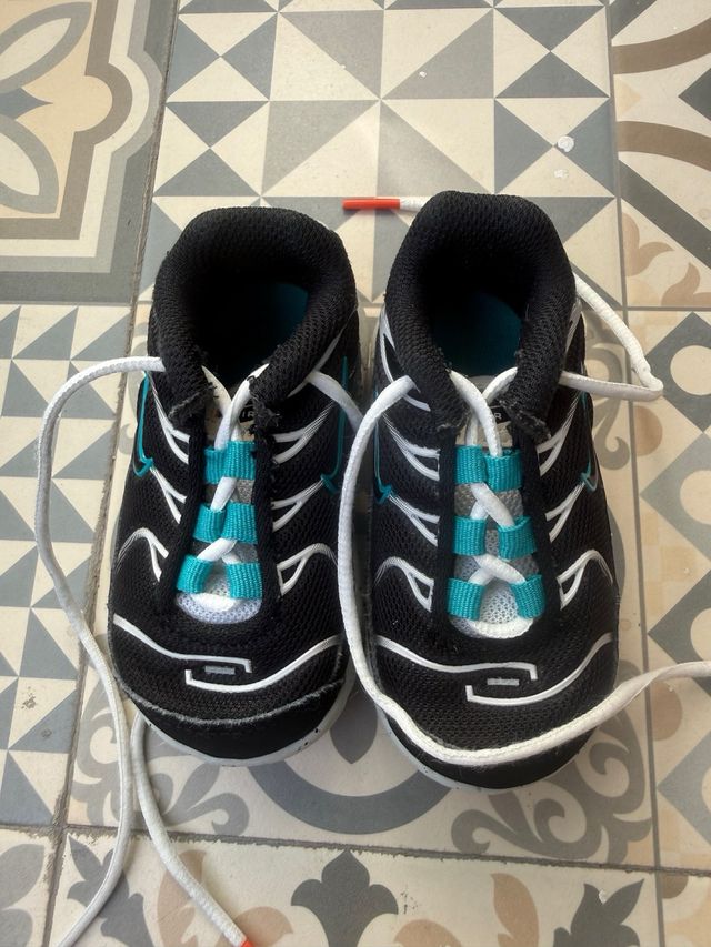 Nike TN Infantil Negro Naranja