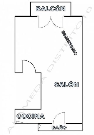 Estudio en venta en La Seu en Valencia