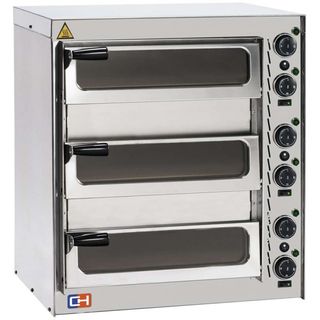 Horno Eléctrico Pizza Compacto 3 Pizzas 35 cm