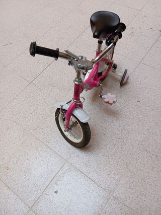 Bicicleta niña Wilcat rosa