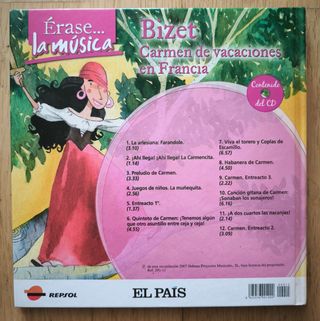 Como nuevos!! Lote Érase la música. Libros + CD
