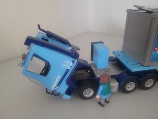 Camión y remolque antiguo de Playmobil