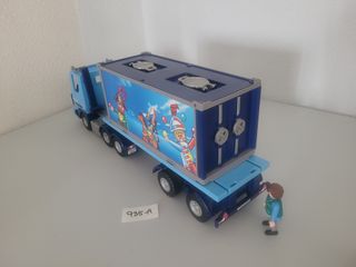 Camión y remolque antiguo de Playmobil