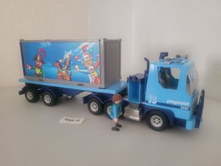 Camión y remolque antiguo de Playmobil