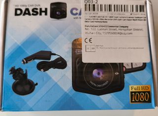 DashCam HD 1080p
Dash Cam - cámara salpicadero 