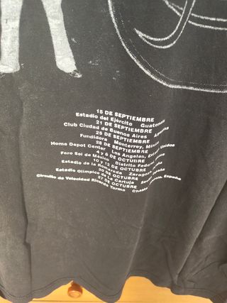 Camiseta Héroes del Silencio Tour 2007