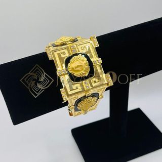 BRAZALETE - MEDUSA MACIZO ORO 18K