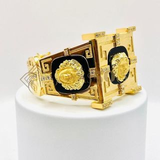 BRAZALETE - MEDUSA MACIZO ORO 18K