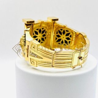 BRAZALETE - MEDUSA MACIZO ORO 18K