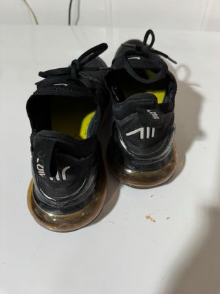 Zapatillas Nike Air Max 270 Negras y Amarillas