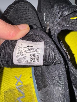 Zapatillas Nike Air Max 270 Negras y Amarillas