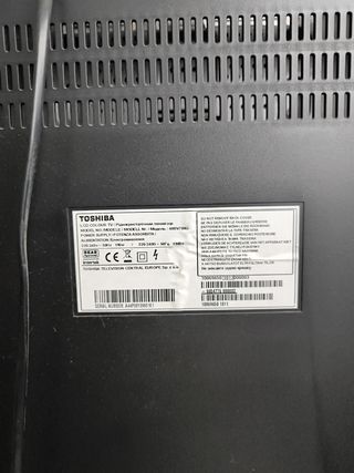 Televisor Toshiba 40" Pulgadas