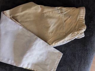 Pantalón Mom Fit Bicolor Bershka