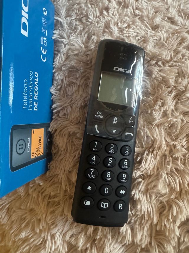 Teléfono fijo inalámbrico Digi