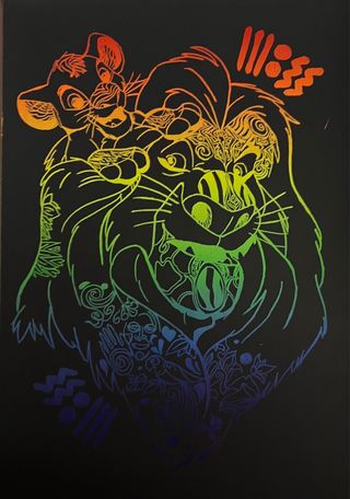 Scratch Art l Ispirata Disney