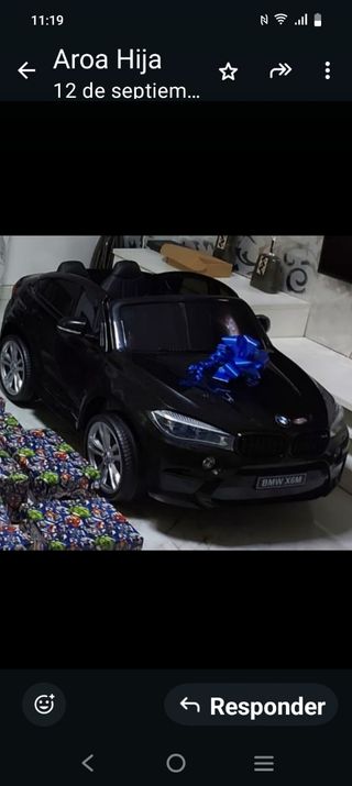 BMW X6 2024 coche eléctrico de niños 