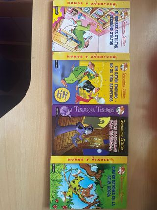 Libros geronimo stilton
