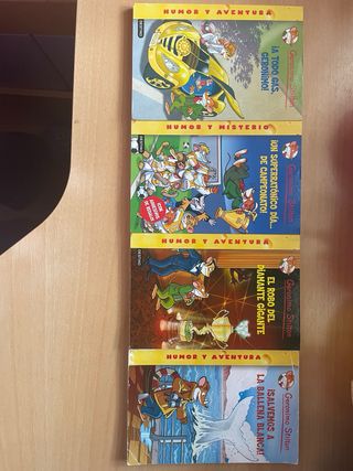 Libros geronimo stilton
