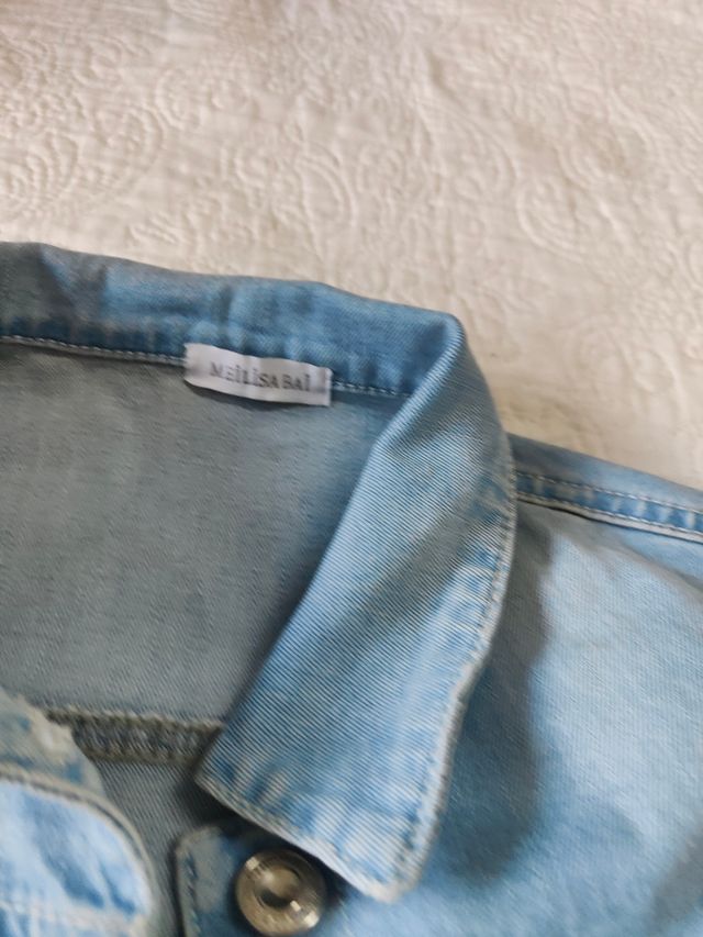 Giubbino jeans bambina 10 anni