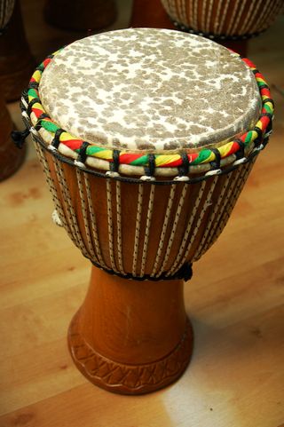 Djembes, tambor africano
