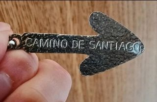 Portachiavi souvenir Cammino di Santiago