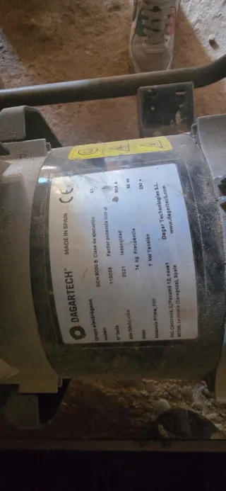 Generador gasolina DGH 8000 B
