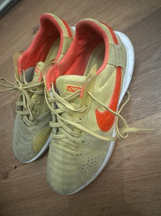 Zapatillas Nike Fútbol Sala Amarillas/Rojas