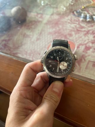 Reloj Hamilton Negro/Plateado