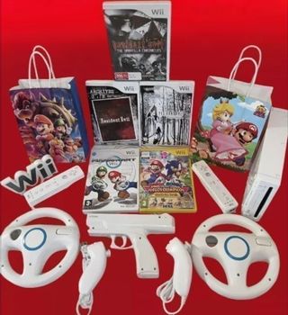 Wii pack personalizados. Mario Kart. Volantes... 