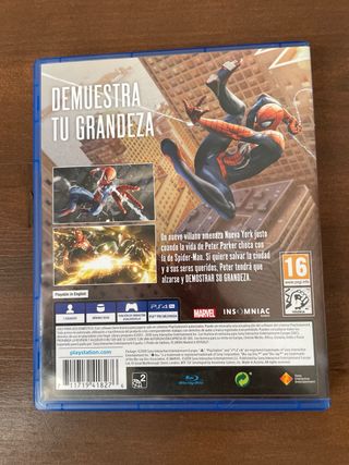 Marvel's Spider-Man PS4 Juego