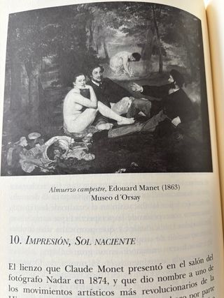 Eso no estaba en mi libro de Historia del Arte ...