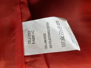 Abrigo azul Poupee Chic. Un poco oversize 