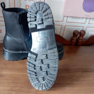 Botines negros plataforma
