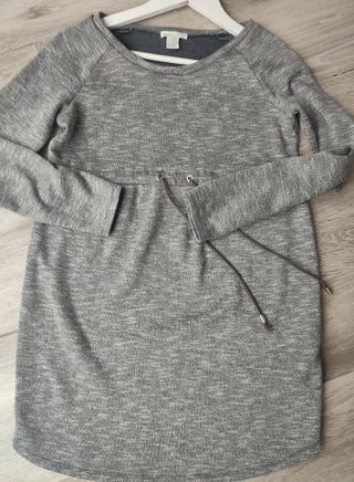 Vestido premamá H&M gris