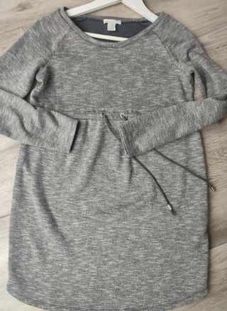 Vestido premamá H&M gris