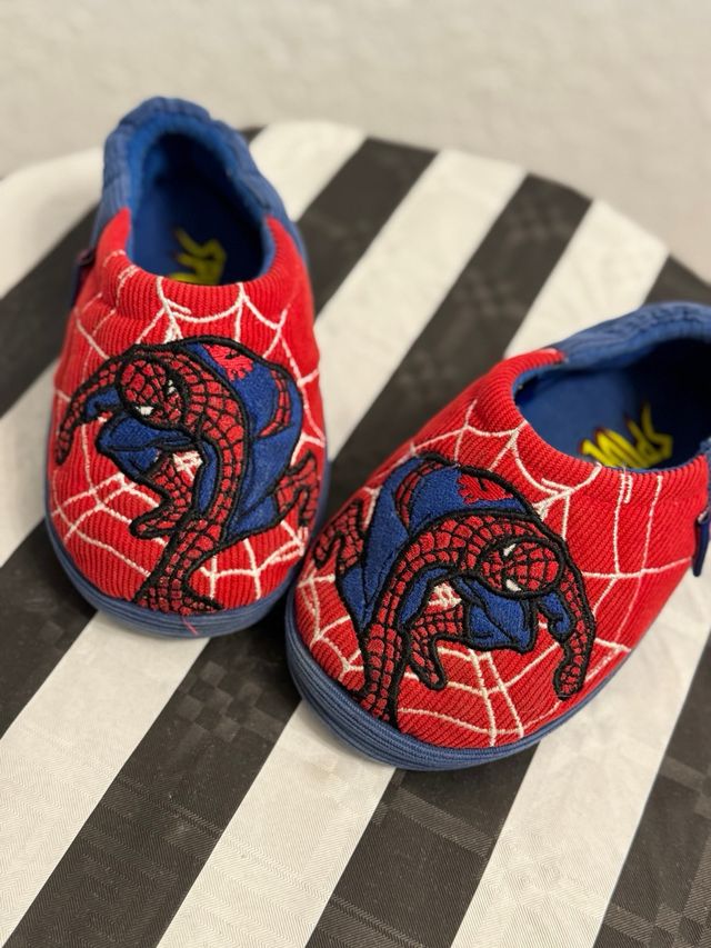 Pantuflas Spiderman Niños