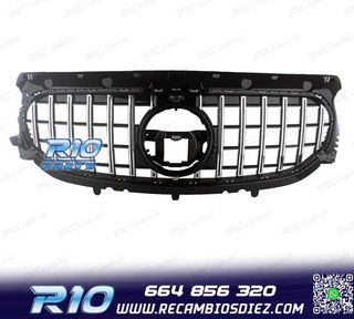 PARRILLA MERCEDES GLA H247 AMG 20- LOOK GT PLATA