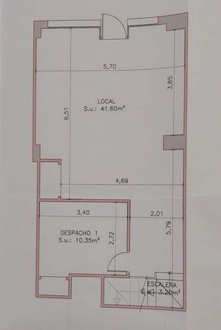 Local comercial en alquiler en Ensanche Centro - Puerto en Málaga