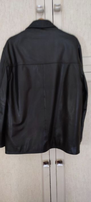 Chaquetón Redskins Piel Negro