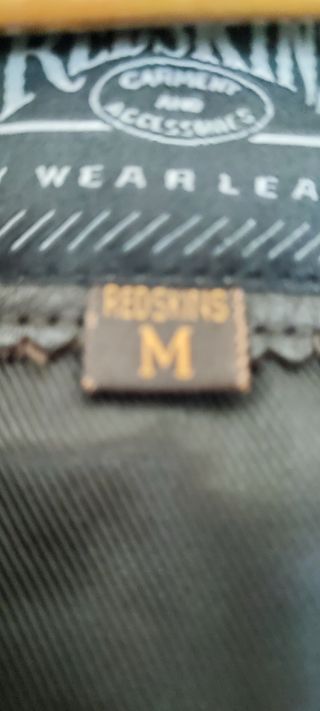 Chaquetón Redskins Piel Negro